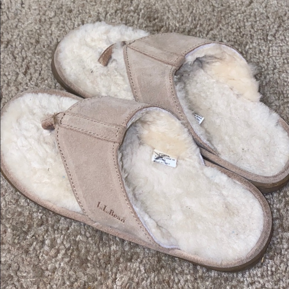 LL BEAN slippers